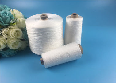 100 Polyester Gesponnen Garen voor het Weven van Ruwe Witte of Geverfte Kleur Anti - Bacteriën
