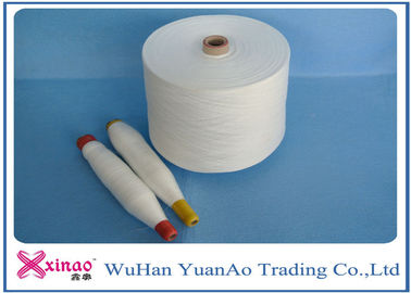 Het ruwe Witte Gesponnen Garen van de Polyester Naaiende Draad met Ring spon/TFO-Type