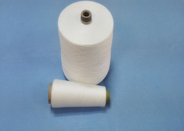 China Douane 100% Polyester Wevend Garen 50/2 Ruw Wit Garen voor Naaiende Draad leverancier