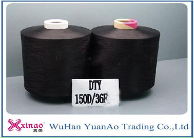 China 300d 72F de Polyester trekt Textureringsgaren met 100% Polyester Materieel en Geverft Patroon leverancier