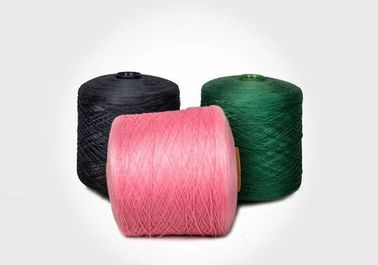China Het geverfte lage garen Vriendschappelijke Eco van de inkrimpings100% ring gesponnen polyester - leverancier
