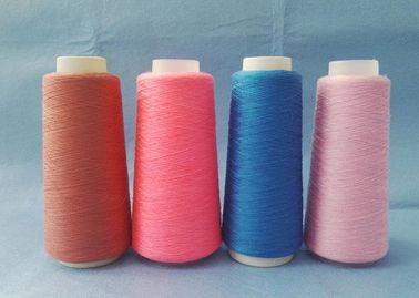 China De geverfte Gesponnen Maagdelijke Geselecteerde Kleuren van het Polyestergaren 100% voor het Maken van Naaiende Draden leverancier