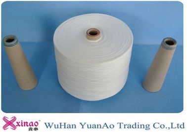 China 100% Maagdelijke Kern Gesponnen Polyestergarens en Ruw Wit Polyestergaren leverancier