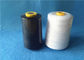 In de was gezet 40/2 3000Y 100% spon de kern polyester naaiende draad met zwarte/witte kleur leverancier