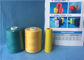 Roze /Red/de Blauwe Polyester Naaiende Draad op Plastiek verfte Kegel voor Textiel/Kledingstuk leverancier