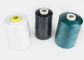 De gekleurde Polyester trekt Geweven Garen/100% Gesponnen Polyester Naaiende Draad Z of s-Draai leverancier