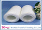 Het bleken van Wit 100% Gesponnen Polyester Gesponnen Garen voor Kledings Naaiende Draden leverancier