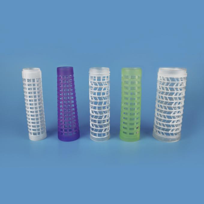 Plastic Kegel Gesponnen Polyestergaren Wit 100% Zuiver Maagdelijk het Naaien Gebruik